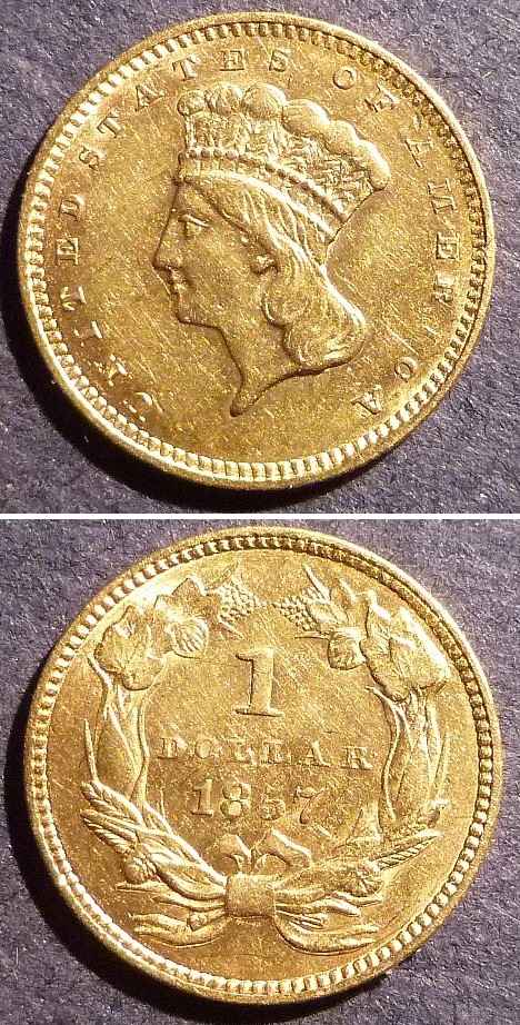 Grading-Opinion,-Please---1857-Gold-Dollar